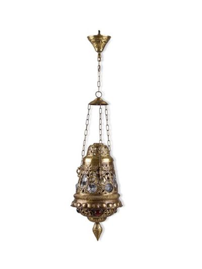 Antique Finish Moroccan Brass Hanging Light