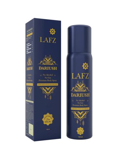 Dariush No Alcohol No Gas Premium Body Spray For Men (120 ml)