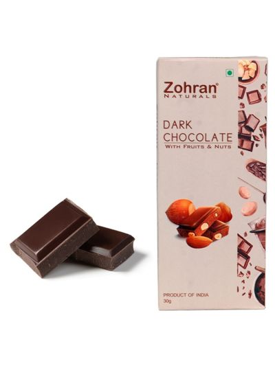 Dark Chocolates With Dry Fruits (30g) - Pack of 3