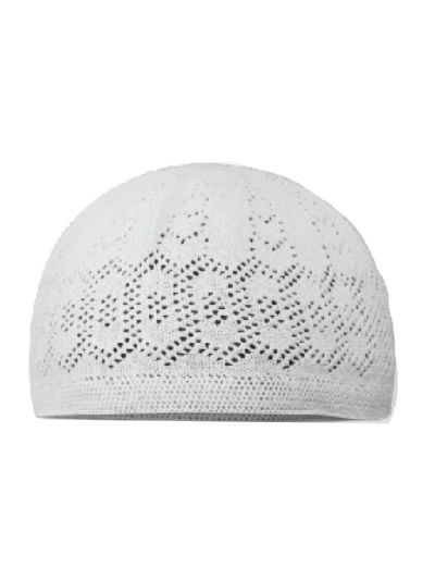 Deeniyat Boys White Topi (12 Pcs)