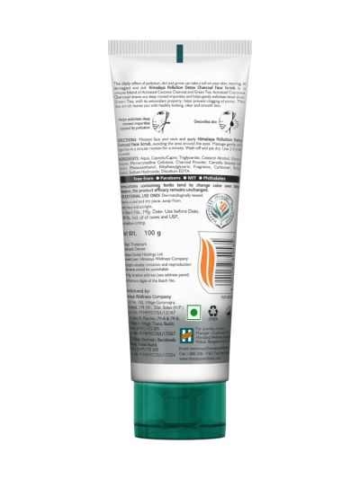 Himalaya Pollution Detox Charcoal Face Scrub