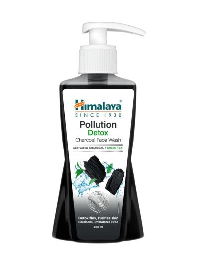 Himalaya Pollution Detox Charcoal Face Wash