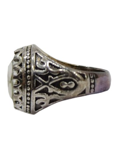 Diamond Men's Ottoman Oval Design Ring 