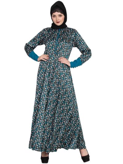 Arzu Umbrella Flared Dress Gown 
