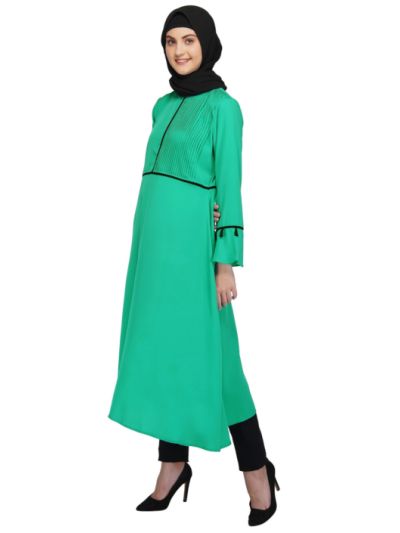 Pinned Emerald Dress