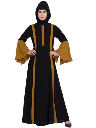 Designer Abaya Dress in Dual Color