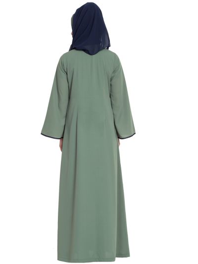 Latest Abaya Model With Falling Panels