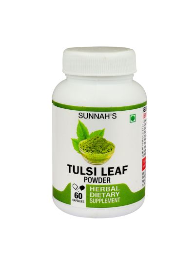 Tulsi Leaf Powder - 60 Capsules
