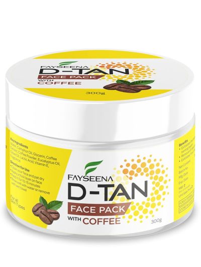 Fayseena D-Tan Face Pack with Coffee