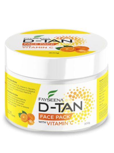Fayseena D-Tan Face Pack with Vitamin C