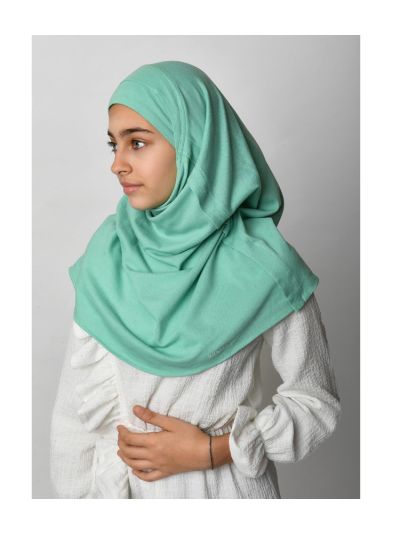 Dusty Jade Slip-on Polo Cotton