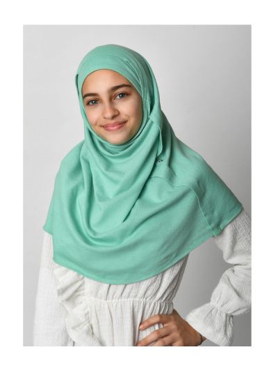 Dusty Jade Slip-on Polo Cotton