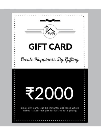 Email Gift Card - Rs.2000