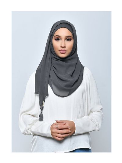 Eiffel Tower Crepe Chiffon