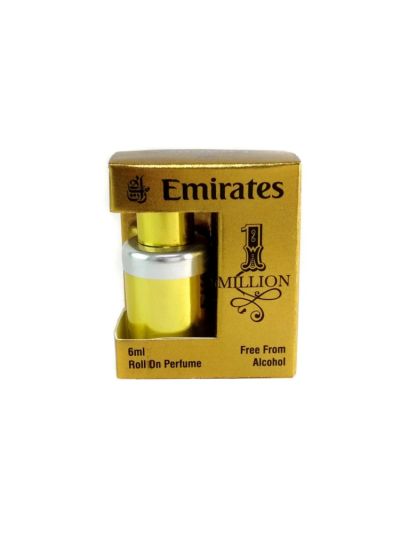 Emirates 1 Million Attar | Fresh Spice, Amber Woods | 6ml