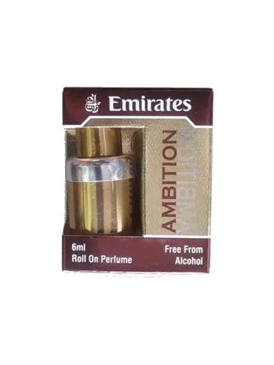 Emirates Ambition Attar | Bold, Aromatic, Warm Woods | 6ml