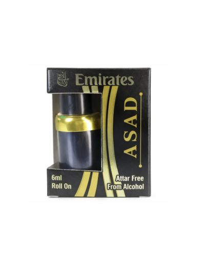 Emirates Asad Attar | Warm Spice, Vanilla Amber, Woods | 6ml