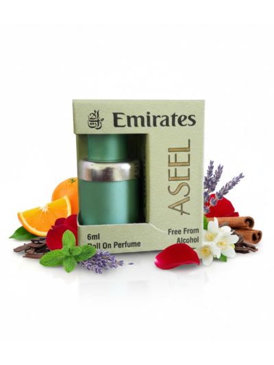 Emirates Aseel Attar | Classic Oriental, Woody, Musky | 6ml