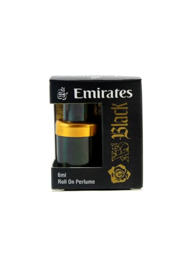 Emirates XS Black Attar | Refined Spice, Warm Oud, Velvet Musk | 6ml