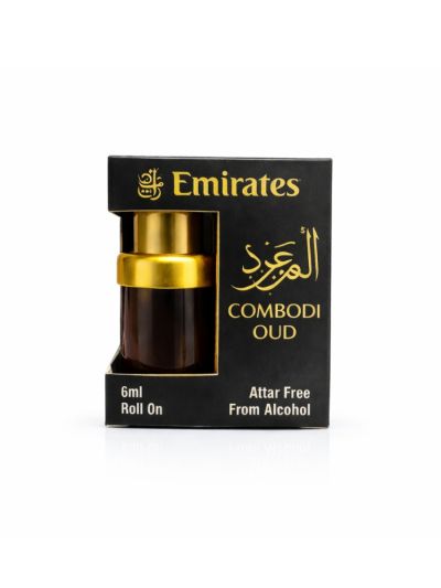 Emirates Combodi Oud Attar | Bergamot, Oud, Amber Musk | 6ml