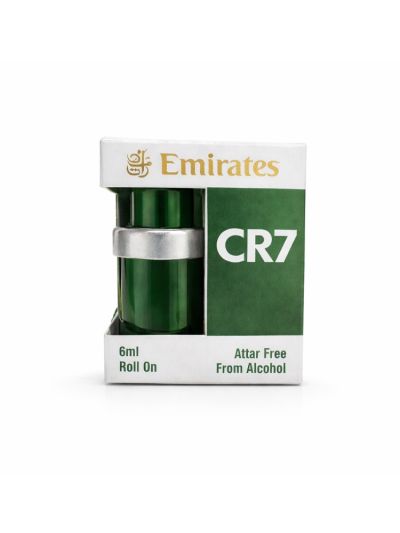 Emirates Green CR7 Attar | Fresh Green, Crisp, Energetic | 6ml
