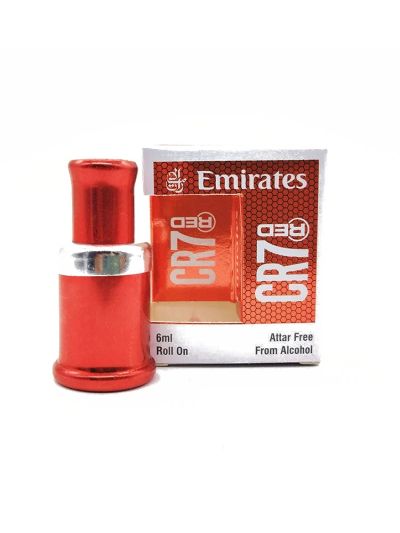 Emirates Red CR7 Attar | Bold Fresh, Spicy, Energetic | 6ml