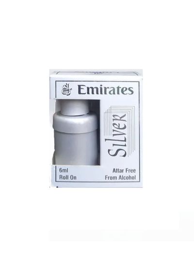 Emirates Silver CR7 Attar | Woody, Clean, Masculine | 6ml