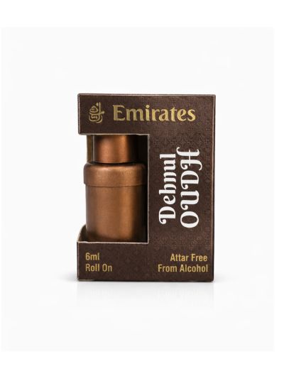 Emirates Dehnal Oudh Attar | Intense, Woody, Long-Lasting | 6ml