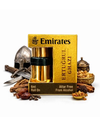 Emirates Ertugrul Ghazi Attar | Warrior Spice, Deep Amber, Musk | 6ml