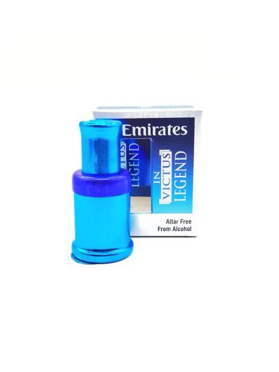 Emirates Invictus Legend Attar | Aquatic, Warm, Bold | 6ml
