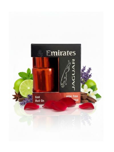 Emirates Jaguar Attar | Fresh Spicy, Woody, Musky | 6ml