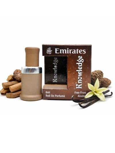 Emirates Knowledge Attar | Fresh Citrus, Aromatic Woods, Warm Musk | 6ml