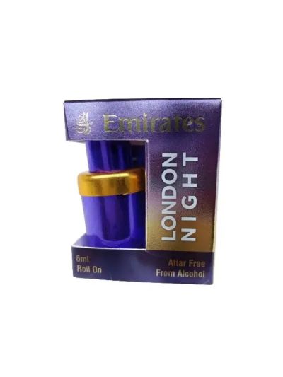 Emirates London Night Attar | Dark Woody, Warm Spicy, Elegant | 6ml