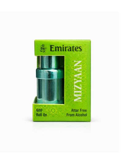 Emirates Mizyaan Attar | Rich Oud, Warm Amber, Musk | 6ml