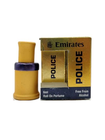 Emirates Police Attar | Bold Fresh, Strong Woody, Masculine | 6ml