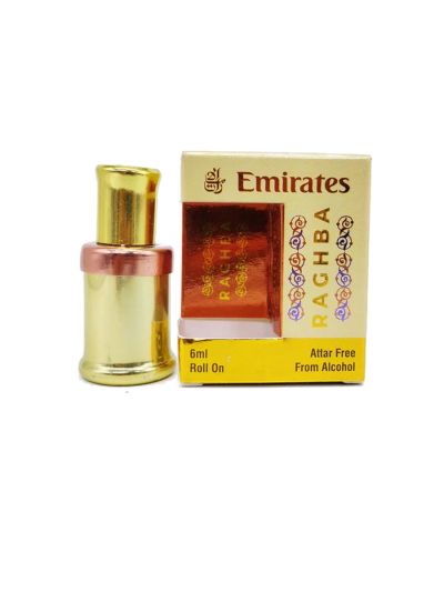 Emirates Raghba Attar | Sweet Vanilla, Warm Amber, Oriental | 6ml