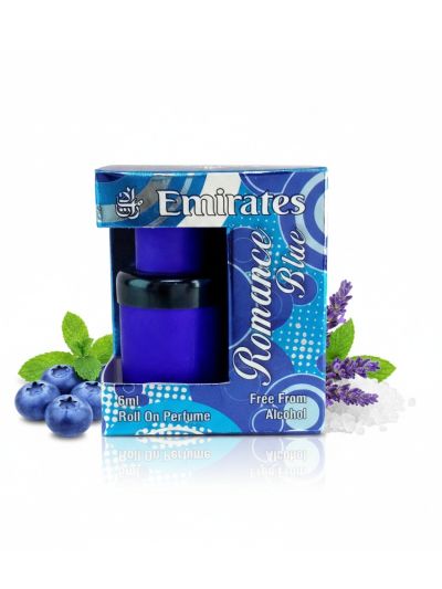Emirates Romance Blue Attar | Fresh, Aquatic, Musky | 6ml