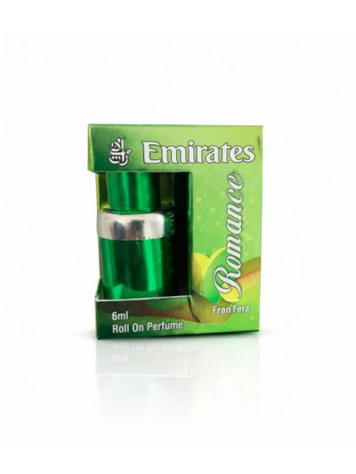 Emirates Romance Green Attar | Crisp Herbal, Smooth Musky | 6ml