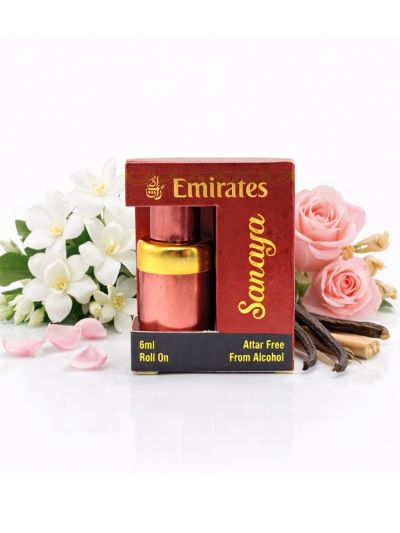 Emirates Shanaya Attar | Light Elegant, Soft Romantic Aroma | 6ml