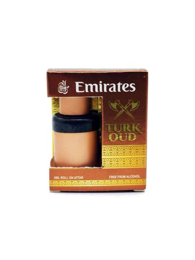 Emirates Turk Oud Attar | Rich Oudh, Warm Spicy, Deep Woody | 6ml
