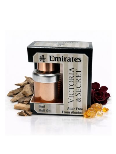 Emirates Victoria & Secret Attar | Sweet Floral, Soft Feminine, Elegant | 6ml  