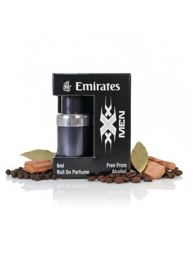 Emirates X MEN Attar | Strong Aromatic, Smooth Musky | 6ml