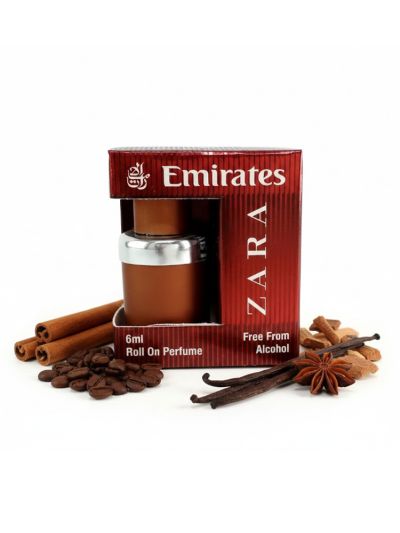 Emirates Zara Attar | Bright Citrus, Amber, Musk | 6ml