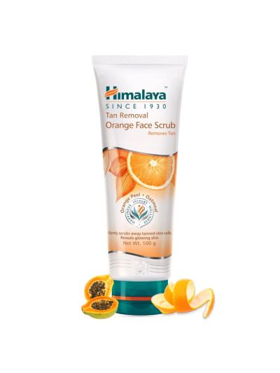Tan Removal Orange Face Scrub
