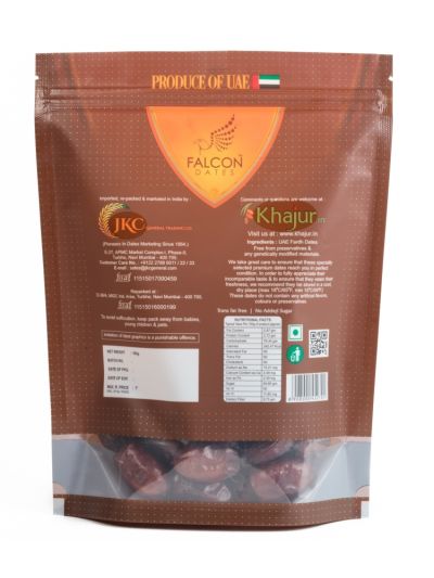 Falcon Fardh Seeded Dates Pouch (500 gms)
