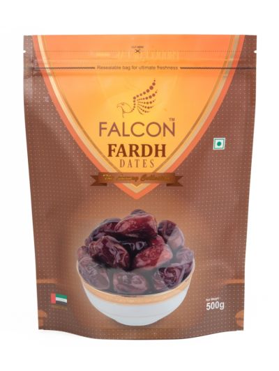 Falcon Fardh Seeded Dates Pouch (500 gms)