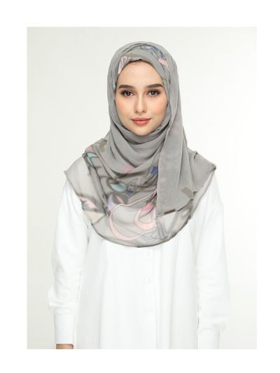 Fariha Army Smooth Chiffon