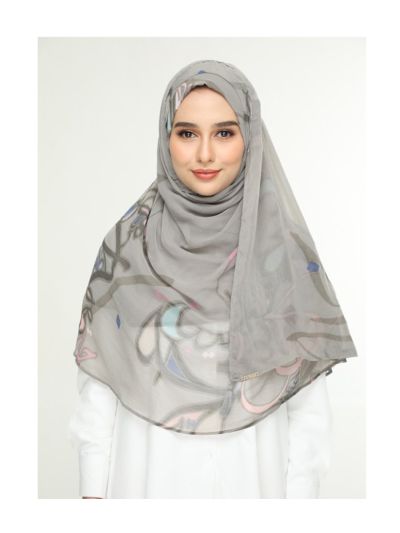 Fariha Army Smooth Chiffon