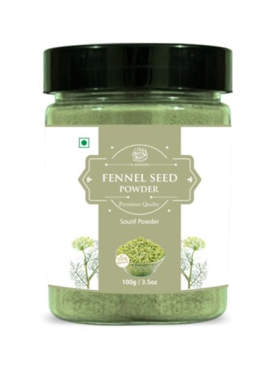AL MASNOON Fennel Seed Powder/ 100% Natural Saunf Powder/ 100g 