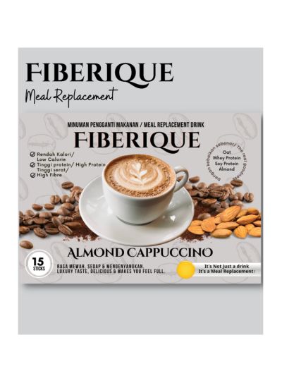 Fiberique - Almond Cappuccino (450 gms)